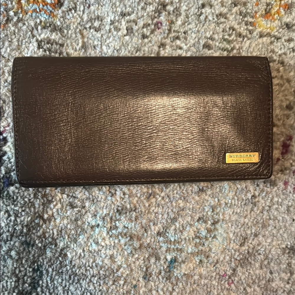 Burberry Brown Leather Wallet